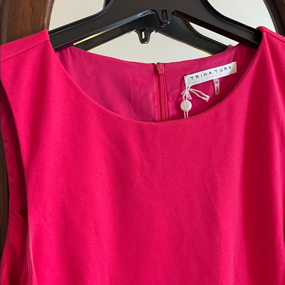 Trina Turk Vibrant Pink Sleeveless Dress